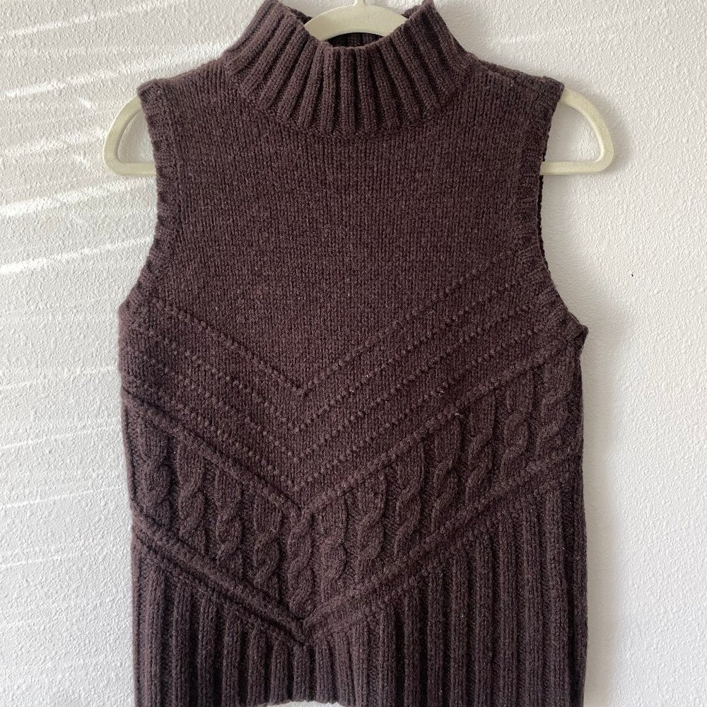 Moda International Brown Sweater Vest